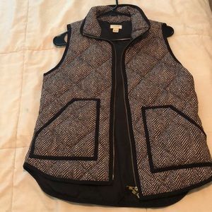 J•Crew Herringbone Vest